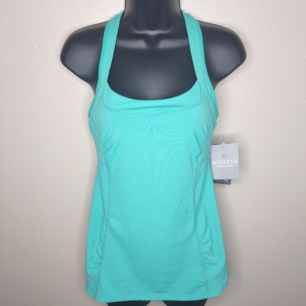 Athleta Teal Racerback Camisole